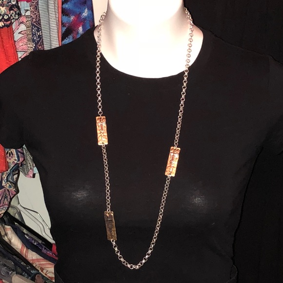 🆕Long chain with crosses NWT - Picture 1 of 7